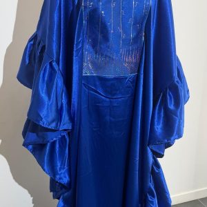 Alternative view of Robe Satin - Manche Froufrou